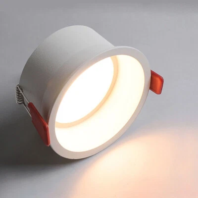LED Ceiling Lamp Anti-Glare Light Fixture SMD 2835 Downlight Flush Mounted Hotel - Image 1 of 4