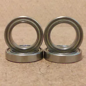 Rodamiento de bolas radial 4/8 pulgadas de diámetro. Metal.(3/8 X 5/8 X 5/32). La fricción más baja - Imagen 1 de 1