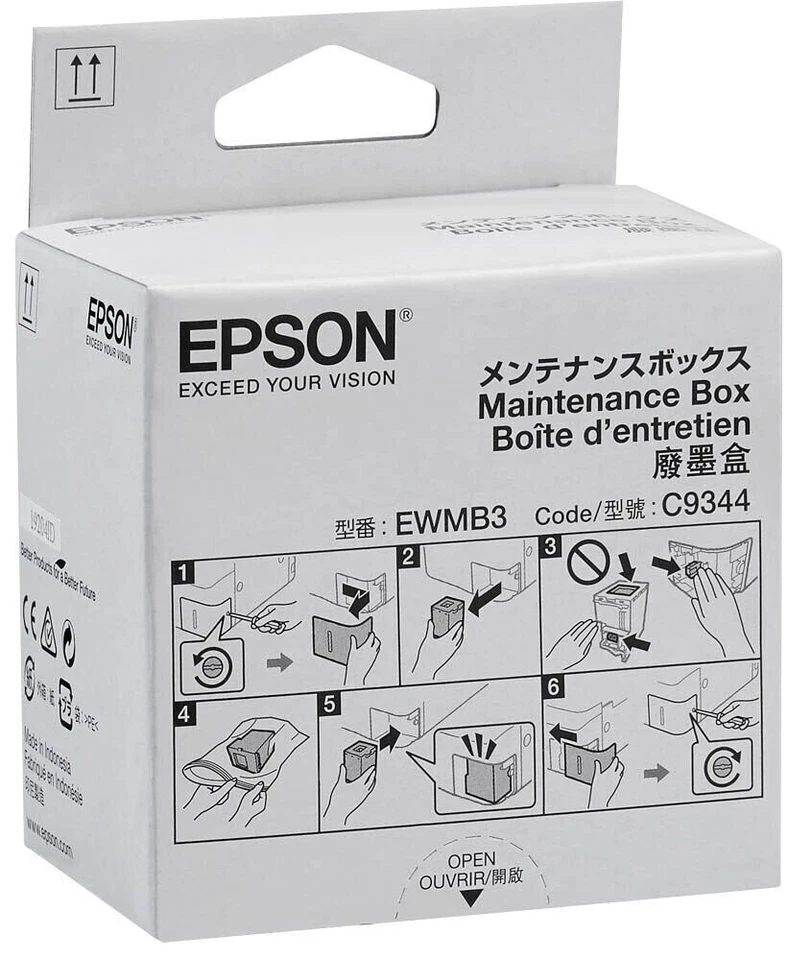 Genuine Epson C9344, Maintenance Box For XP-3205 XP-4100 XP-4105 XP-4150 XP-4155 - Image 1 of 1