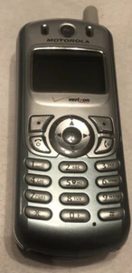 Motorola C Series C333c - Gray and Silver ( Verizon ) Very Rare Cellular Phone - Picture 1 of 5