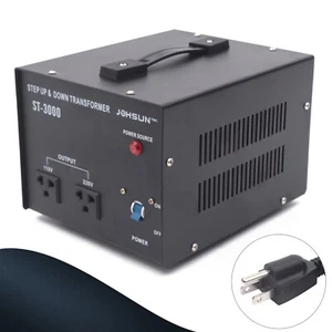 Transformador convertidor de voltaje de energía eléctrica industrial ascendente/abajo de 3000 W vatios - Imagen 1 de 12