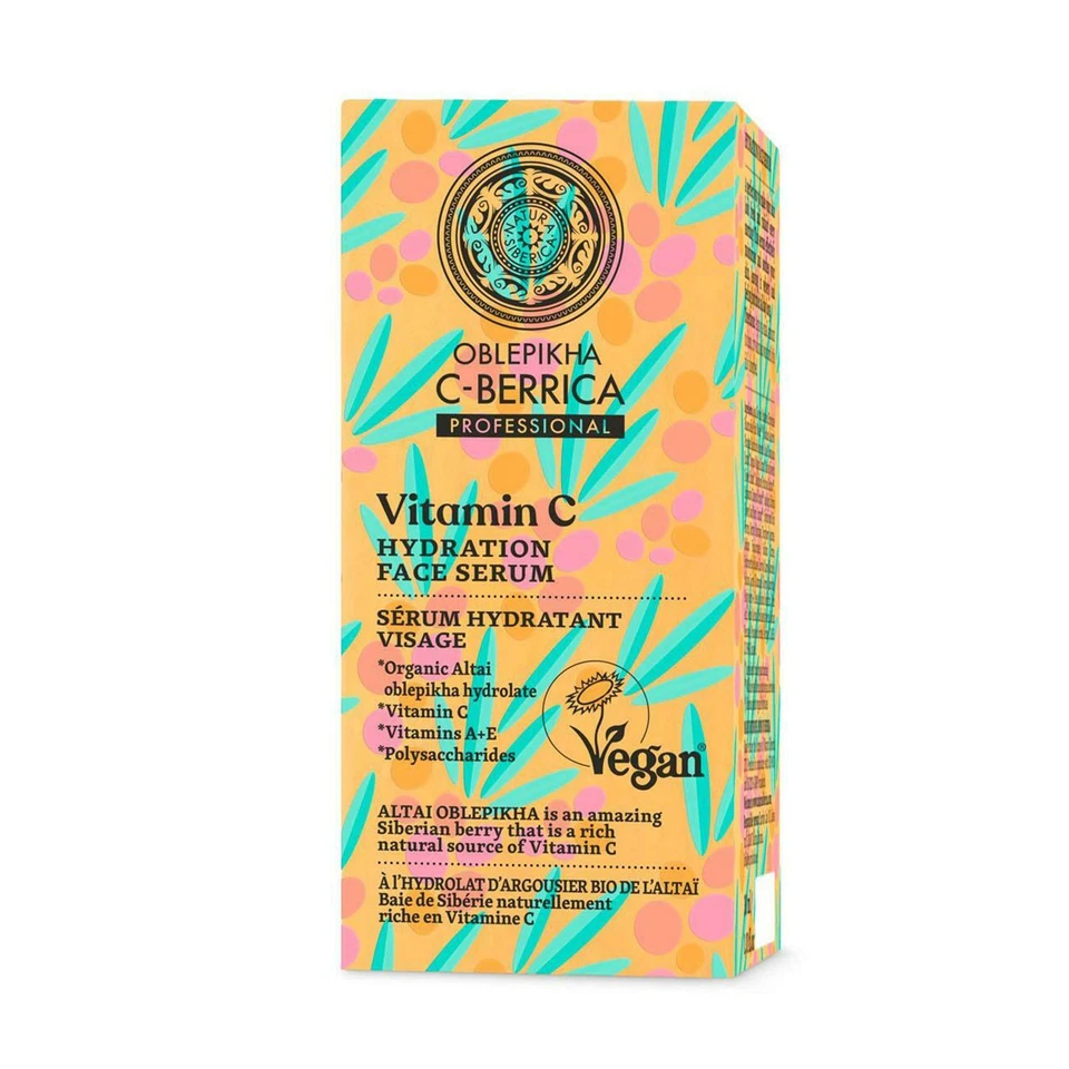 💚 Natura Siberica C-Berrica Hydration Natural Face Serum 30 ml - Image 1 of 1