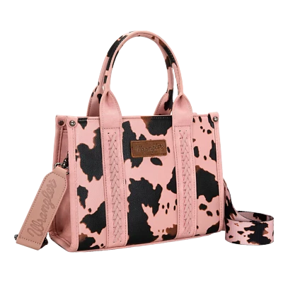 Bolso de Mano Wrangler Damas Estampado de Vaca Oculto Llevar Rosa WG133-8120SPK Foto 1 de 3