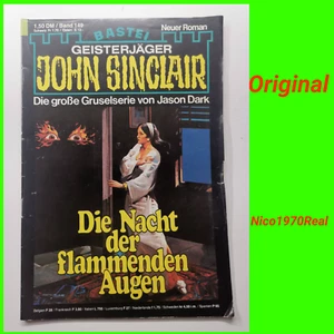 John Sinclair Heft 149 - Die Nacht der flammenden Augen - Jason Dark #B/4-1/1 - Bild 1 von 3