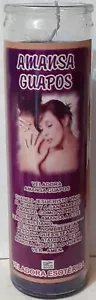 Veladora Amansa Guapos (Belleza Domada) Color Morado/Púrpura, Amansar/Domada - Imagen 1 de 3
