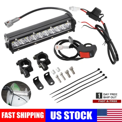 Kit de barra de luz de faros LED para moto de cross Kawasaki KLX110 KX250F 450F 100 KX125 Foto 1 de 4