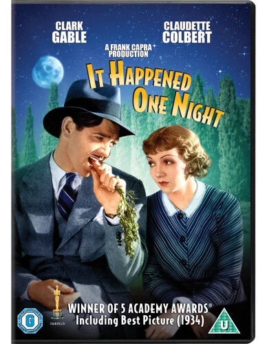 It Happened One Night DVD (2015) Clark Gable, Capra (DIR) cert U ***NEW*** - Image 1 of 1