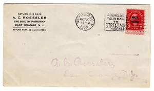 #646 Molly Pitcher 1928 First Day Cover Washington DC - Roessler - Picture 1 of 2