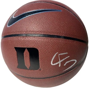 COOPER FLAGG SIGNED AUTOGRAPHED DUKE BLUE DEVILS NIKE BASKETBALL JSA - Picture 1 of 3