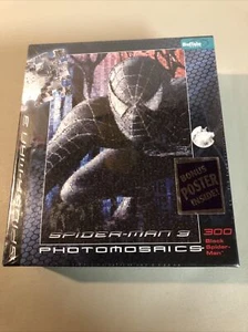 Spiderman 3 Photomosaic Jigsaw Puzzle 300 Piece Buffalo Games FREE POSTER ...NEW - Picture 1 of 2