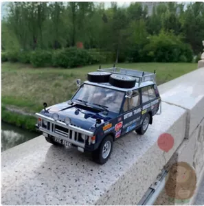 Land Rover Range Rover casi real 1/18 aleación diecast modelo coche simulación negro - Imagen 1 de 13