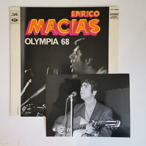 ENRICO MACIAS LP OLYMPIA 1968 (+PHOTO) - Foto 1 di 5