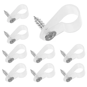  200 Pcs Wire Fixing Buckle Management Clips Wall Clamps for Cords - Afbeelding 1 van 12
