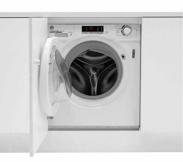 Hoover HBD 485D2E/1-80 Integrated 8/5kg Washer Dryer - White