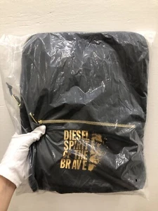 DIESEL Vintage Backpack Gorpcore Utility Multipocket Washed Grey Military Y2K - Picture 1 of 7