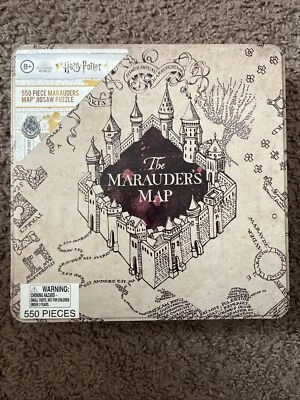 Rompecabezas Harry Potter El Mapa del Merodeador 550 Piezas Warner Brothers Foto 1 de 3