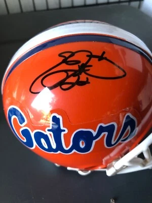 Minicasco autografiado por Emmitt Smith de la Universidad de Florida Foto 1 de 4
