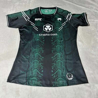 Camiseta deportiva para mujer Adrenaline Venum UFC auténtica lucha noche paseo esmeralda XXL Foto 1 de 4