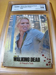 THE WALKING DEAD 2014 A FRIENDS TRICK ANDREA # 48 GRADED 10 L@@@K - Imagen 1 de 1