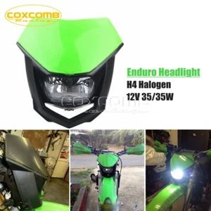 Dirt Bike Headlight for Kawasaki KX 250F 450F KLX 450R KDX 110 200 250 Enduro - Picture 1 of 12