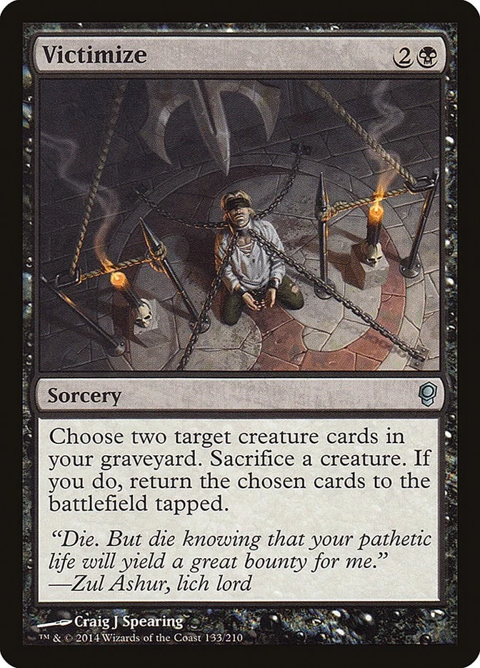 Victimize 133 LP Normal Conspiracy MTG EN - Image 1 of 1