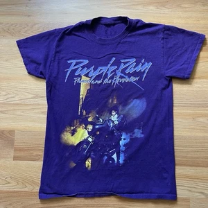 Official Prince Estate PURPLE RAIN T-Shirt Adult Size Small Short Sleeve Cotton - Picture 1 of 2