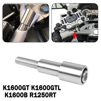 For Phone Stand Bracket Handle Extension Rod For BMW R1200RT R1250RT K1600GT Foto 1 de 4