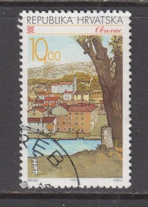 Croatia - 10k Liberated  Towns Issue (Used) 1995 (CV $7) - Bild 1 von 1
