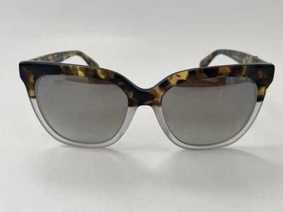 Auténticas gafas de sol Kate Spade Kahli XLTNQ Tort Fade Plstc Cateye plateadas espejadas Foto 1 de 4