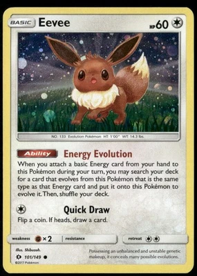 Eevee - (General Mills Promo) 101/149 Miscellaneous Cards & Products Holo - Image 1 of 2