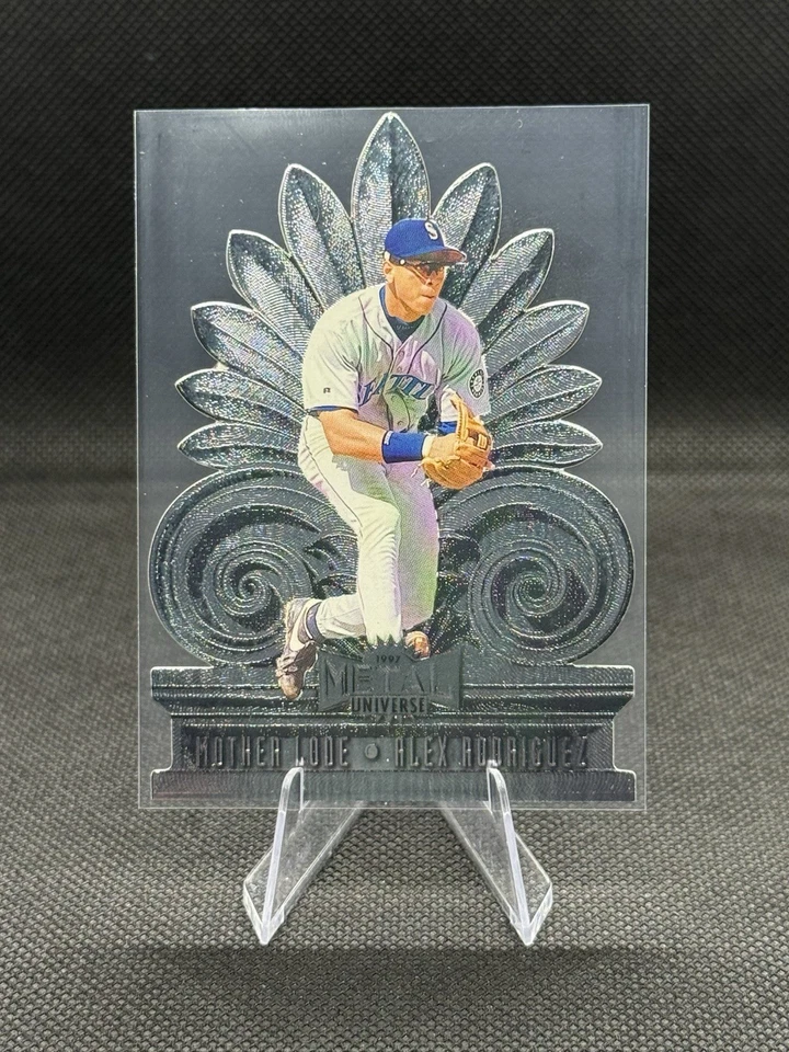 1997 Metal Universe Alex Rodriguez Mother Lode – Rare Die-Cut Insert - Image 1 of 1