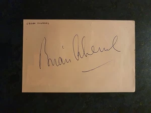 BRIAN AHERNE & OWEN BRANNIGAN - signierte Albumseite - FILM/MUSIK - VERSCHIEDENE - Bild 1 von 2