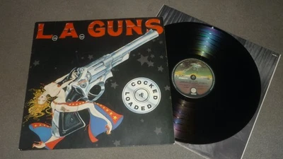 L.A. Guns - Cocked And Loaded - Vertigo 838 592-1 Europe 1989 OIS - VG+ Foto 1 de 4