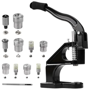 Manual Rivet Press Set, Hand Press Snap Riveter Eyelet Installation Tool for ... - Picture 1 of 9