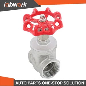 Labwork 1-1/2 Inch NPT Female Gate Valve Stainless Steel DN40 - Picture 1 of 15