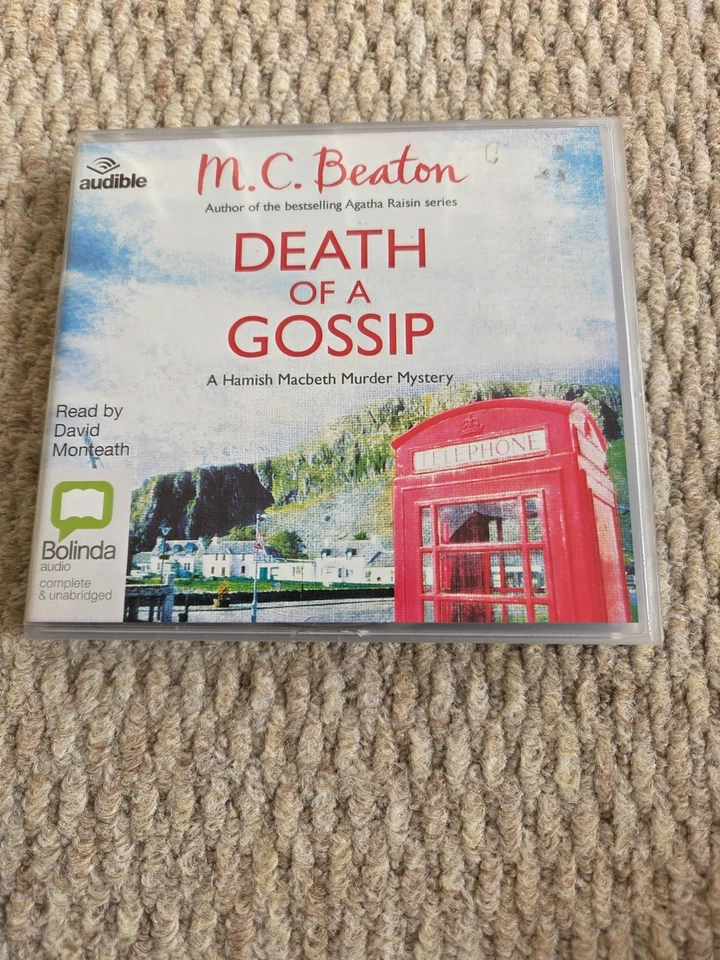 agatha raisin death of a gossip audio - Image 1 of 1