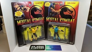 Mortal Kombat 1994 Hasbro Action Figure Scorpion & Sub-Zero Bundle - Picture 1 of 14