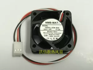 1pcs NMB 1608KL-05W-B69 DC24V 0.13A 40*20MM 4020 CNC machine fan 2pin - Picture 1 of 2