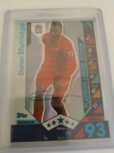 Daniel Strurridge: Limited Edition/Platinum Topps English 2016/2017 - Zdjęcie 1 z 1