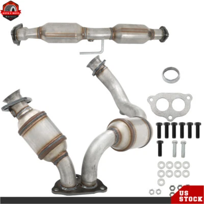 Juego de ambos convertidores catalíticos 53500 50202 para Ford Explorer Sport 2001-2005 4,0 L Foto 1 de 4