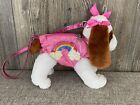 Poochie & Co.  Plush Dog Purse Stuffed Animal Toy For Girls 10"