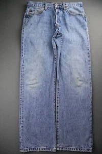 Jeans uomo Levi's Button Fly 501 vintage 2005 dritto taglia 34x30 (misura 33x29) - Foto 1 di 12
