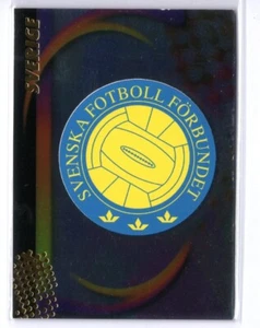 SWEDEN Team Emblem 2002 Panini World Cup Soccer Card #137 PSA - Picture 1 of 2