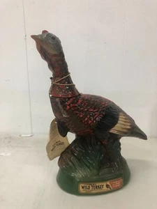 VTG Wild Turkey First Series Striding Bird #6 Austin Nichols 1976 Large Decanter - Picture 1 of 5