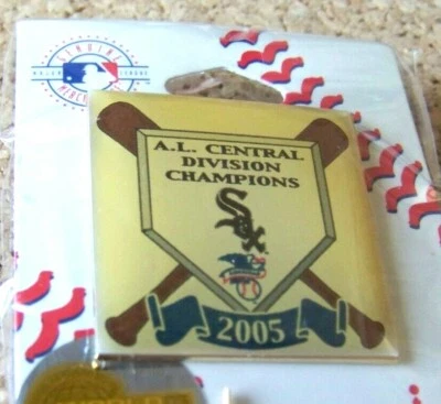 2005 Chicago White Sox Central Division Champions pin A.L. American League AL - Image 1 of 4
