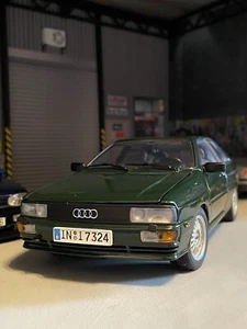 SUN-STAR 1/18 AUDI - QUATTRO COUPE 1981 Green , ***RARE*** The Only One On EBay - Picture 1 of 15