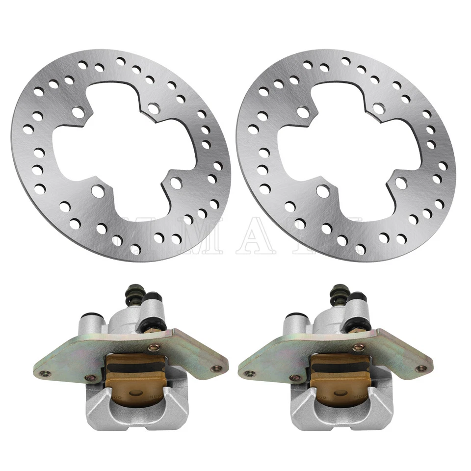 Pinza de rotor de disco de freno delantero para Honda Rancher 420 4X4 TRX420FE1/FA2/FM1 14-19 Foto 1 de 4