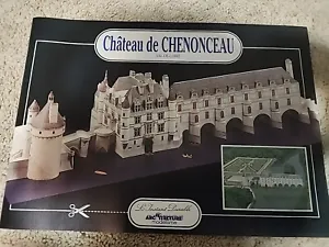 Chateau de Chenonceau Paper Model Book L’Instant Durable Architecture Modelisme - Picture 1 of 4