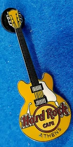ATHEN GRIECHENLAND ORANGE 6 SAITEN KERN GIBSON GITARRENSERIE Hard Rock Cafe PIN - Bild 1 von 1