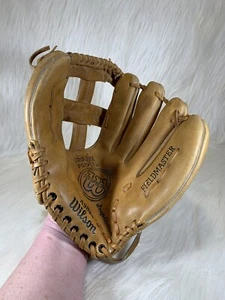 Wilson Softball Glove A9825 Fieldmaster SB Special RHT Vintage Leather Korea - Picture 1 of 10